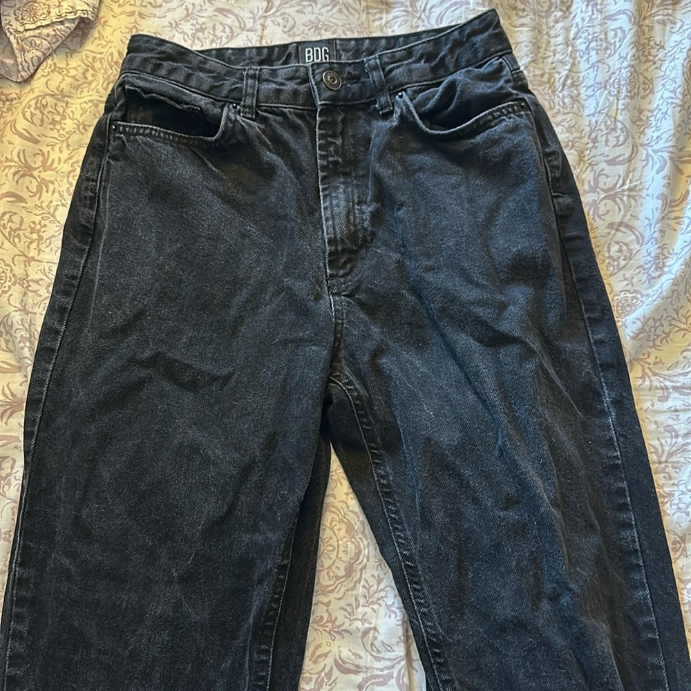 Urban Outfitters Black Mom Jean